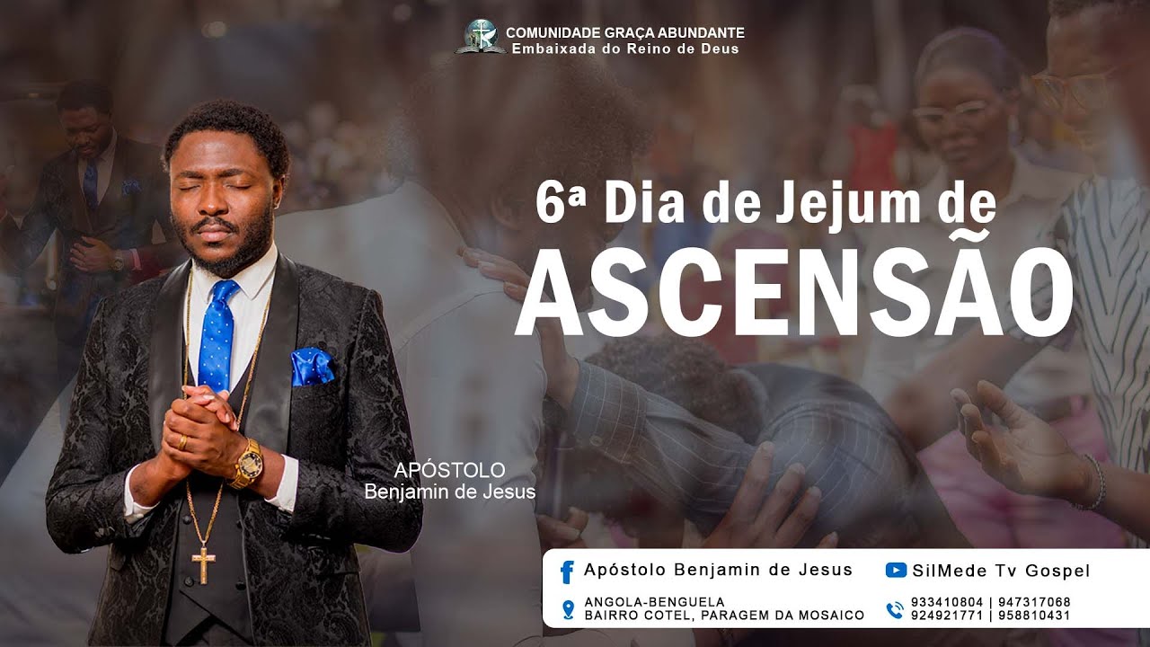 Pregação Apostolo Benjamin de Jesus