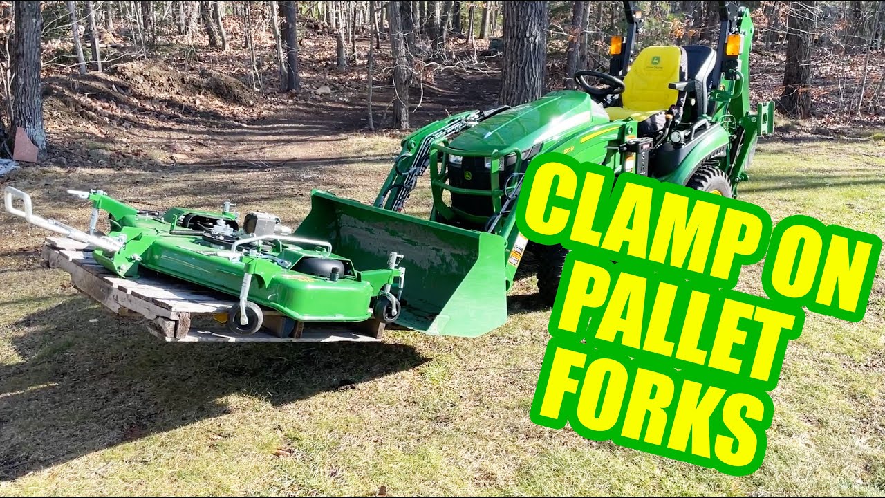 Unboxing Titan Attachments Clamp On Pallet Forks for 1025R