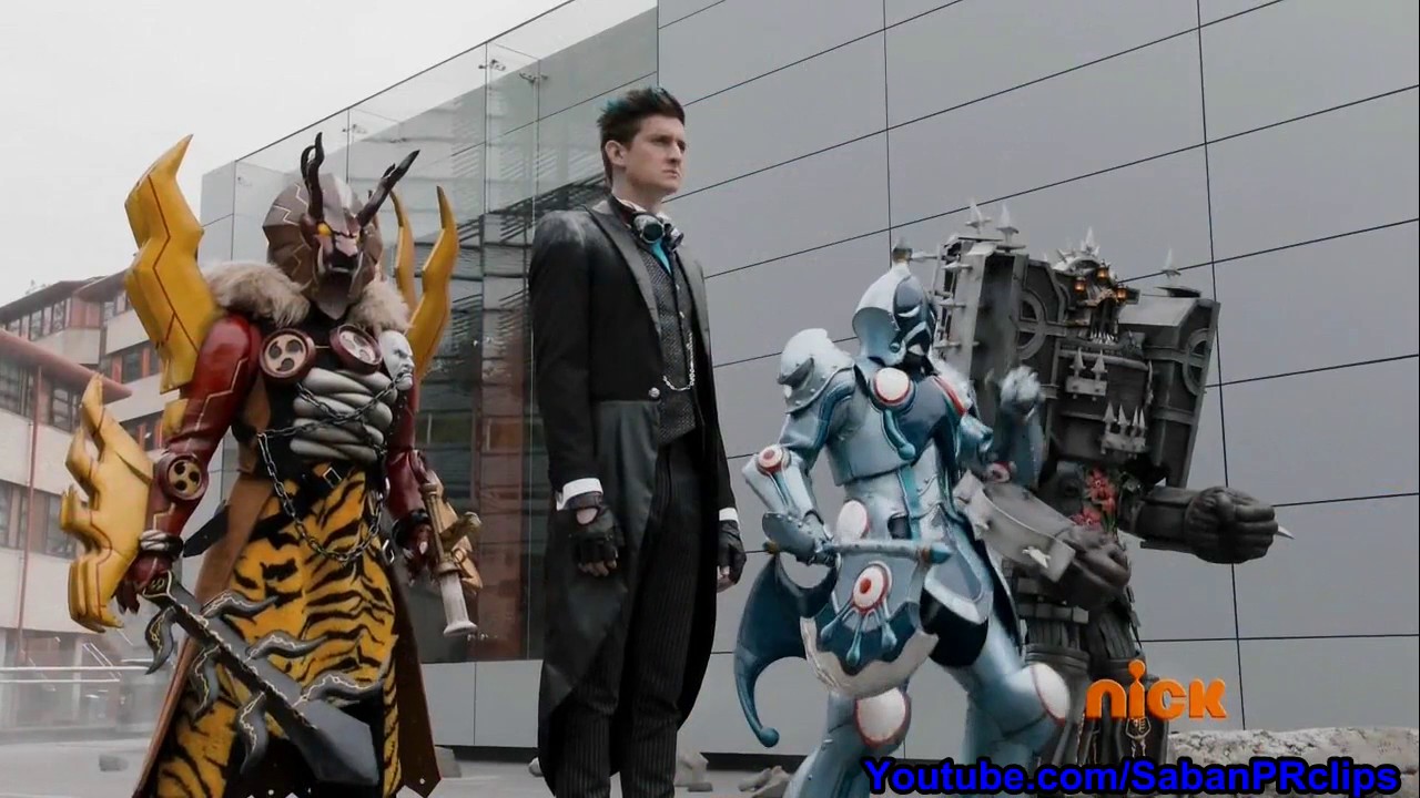 Power Rangers Dino Super Charge Ep 13 - Recipe for Disaster - Heckyl vs Accanon