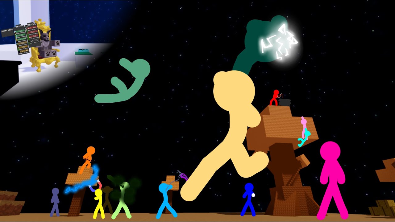 Ability wars | Quests and hallows | Stickman animation part 2