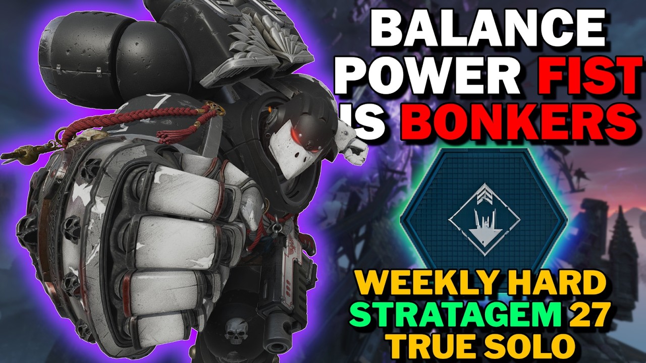 Assault POUNDS Gaunts Into Paste With BUFFED Balance Power Fist - True Solo Hard | Space Marine 2