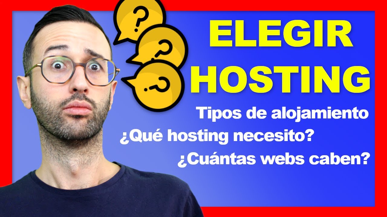 Cómo elegir alojamiento o HOSTING para pagina web ✔️ Curso WordPress capítulo 3
