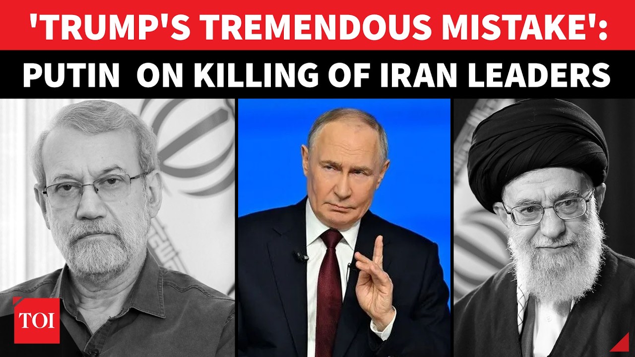 'World Amazed By Iranian Heroism': Putin Blasts Trump; Praises Iran's Resistance Against U.S.