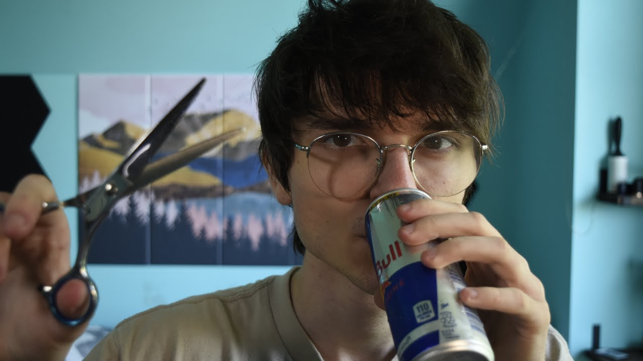 ASMR Haircut But I Haven't Slept | Haircut with Less Talking