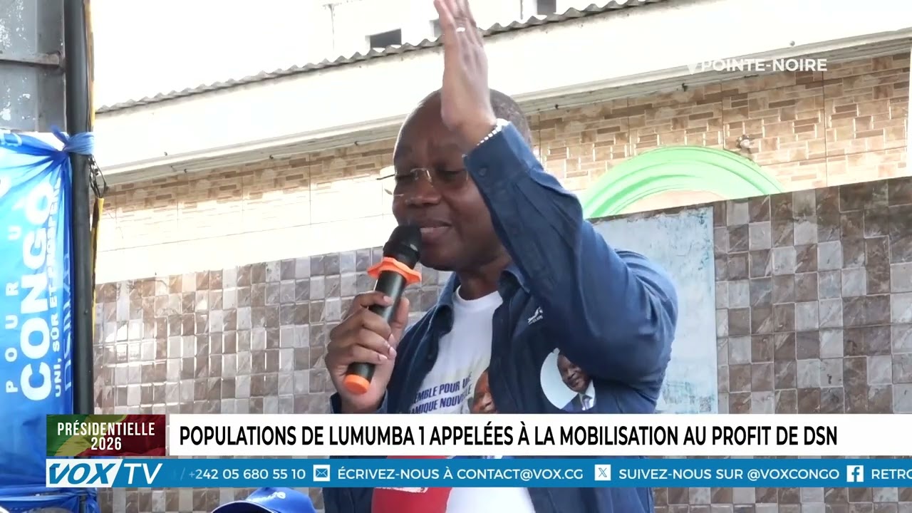 Populations de Lumumba 1 appelees a la mobilisation au profit de DSN