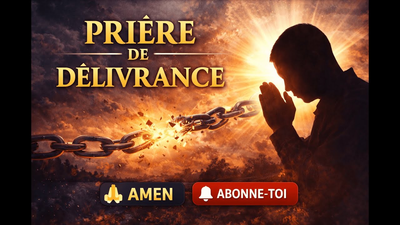 PRIÈRE MIRACLE DE DÉLIVRANCE PUISSANTE 🔥 | Brise toute chaîne | Écoute avant de dormir
