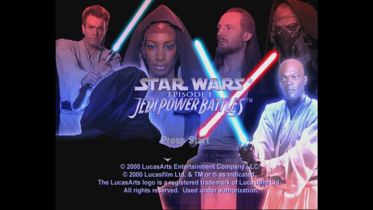 Dreamcast Longplay [025] Star Wars Episode I: Jedi Power Battles (US)
