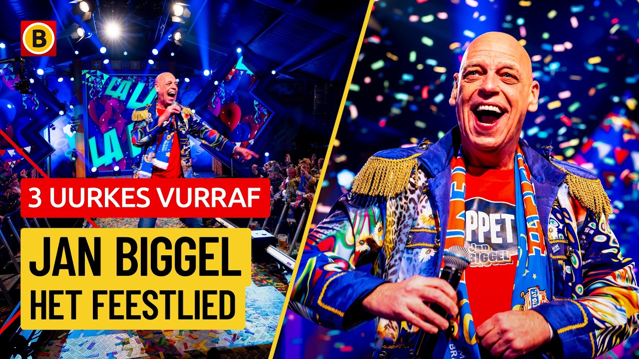 Jan Biggel - Het Feestlied | 3 Uurkes Vurraf