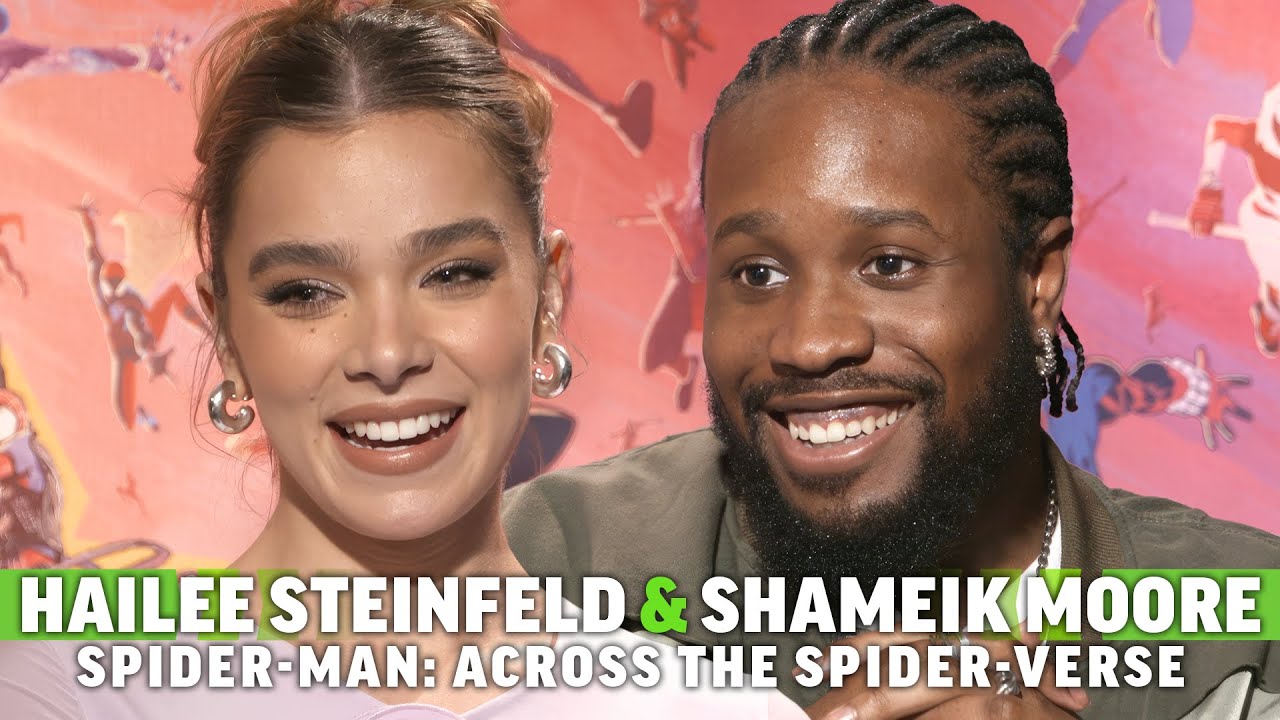 Spider-Man Across the Spider-Verse Interview: Hailee Steinfeld & Shameik Moore