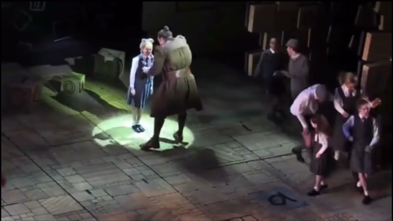 Tori Feinstein in the Amanda Thripp throw scene