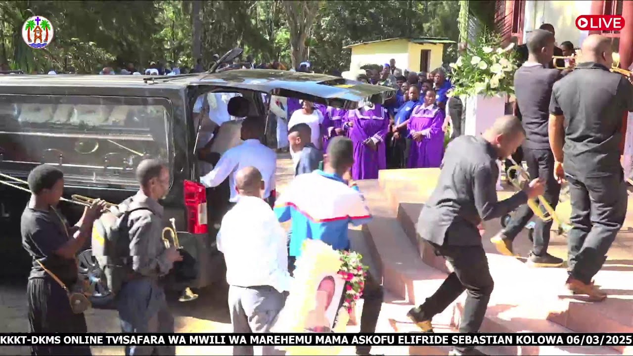MSAFARA WA MWILI WA MAREHEMU MAMA ASKOFU ELIFRIDE SEBASTIAN KOLOWA 06/03/2025