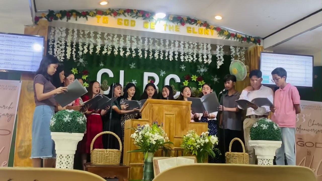 THE GREATEST STORY EVER TOLD | CLBC Choir