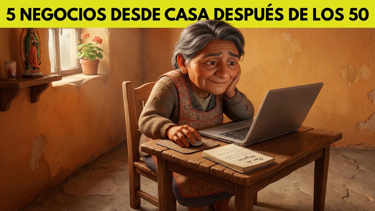¿Tus Rodillas Ya No Aguantan? 5 Negocios Desde Casa Para Mujeres de 50+