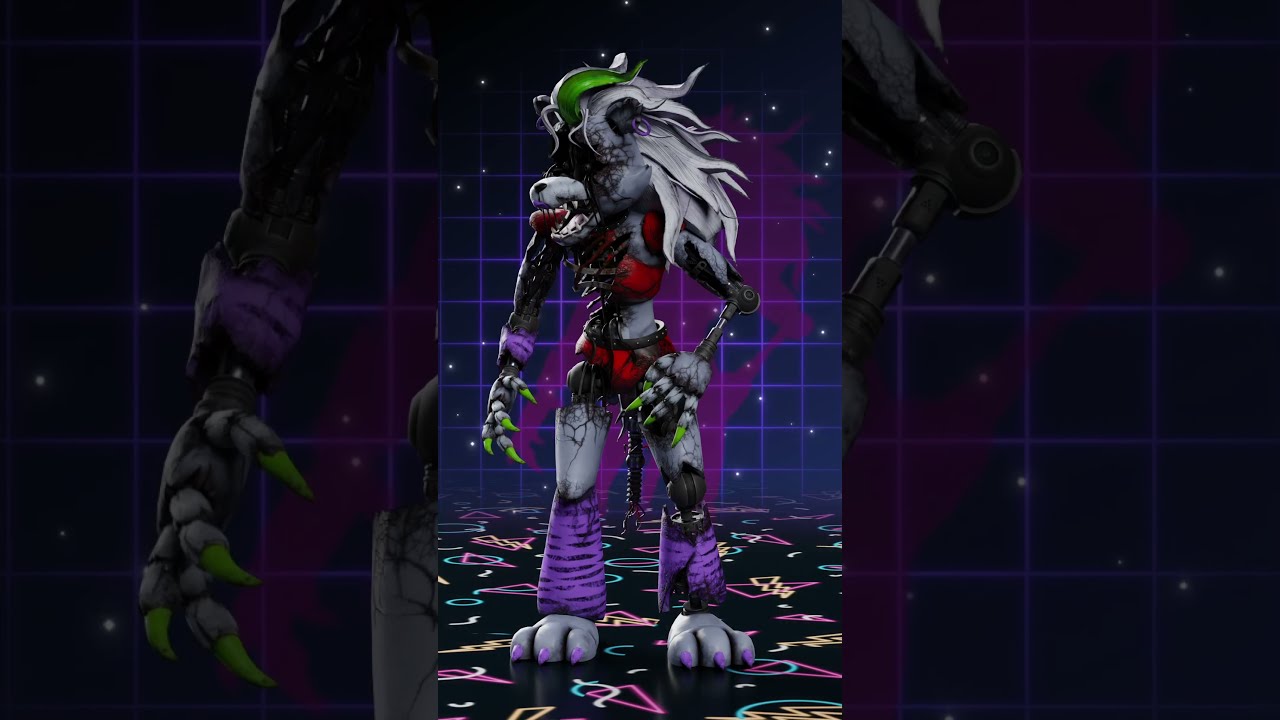 Shattered Roxanne FNaF Security Breach Animation