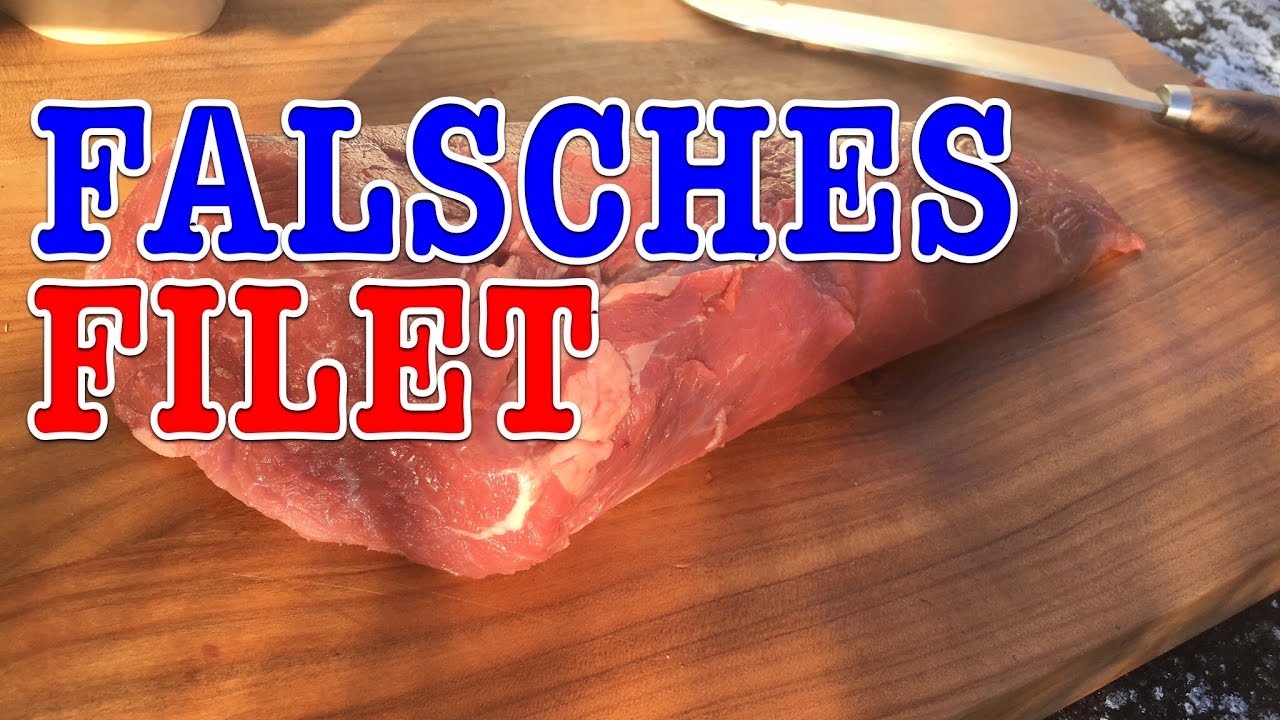Kann man ein falsches Filet grillen ???  ---   Klaus grillt