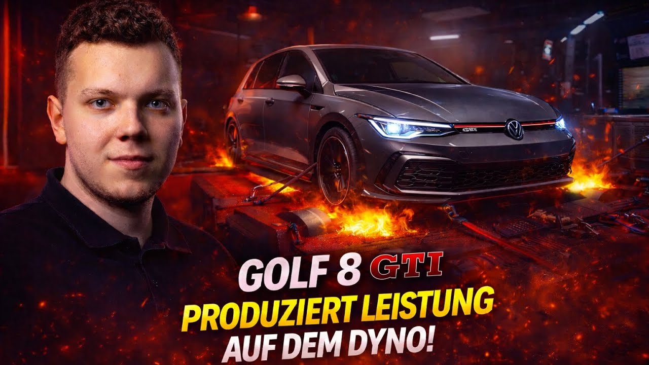 Golf 8 GTI auf dem Dyno 💪🔥