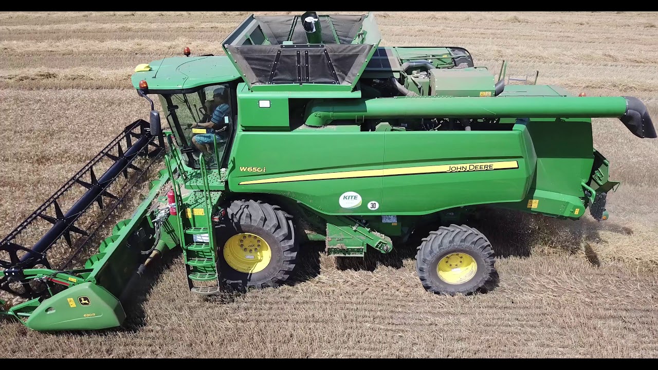 Agro-Cserkesz Kft. búza betakarítás, 2019