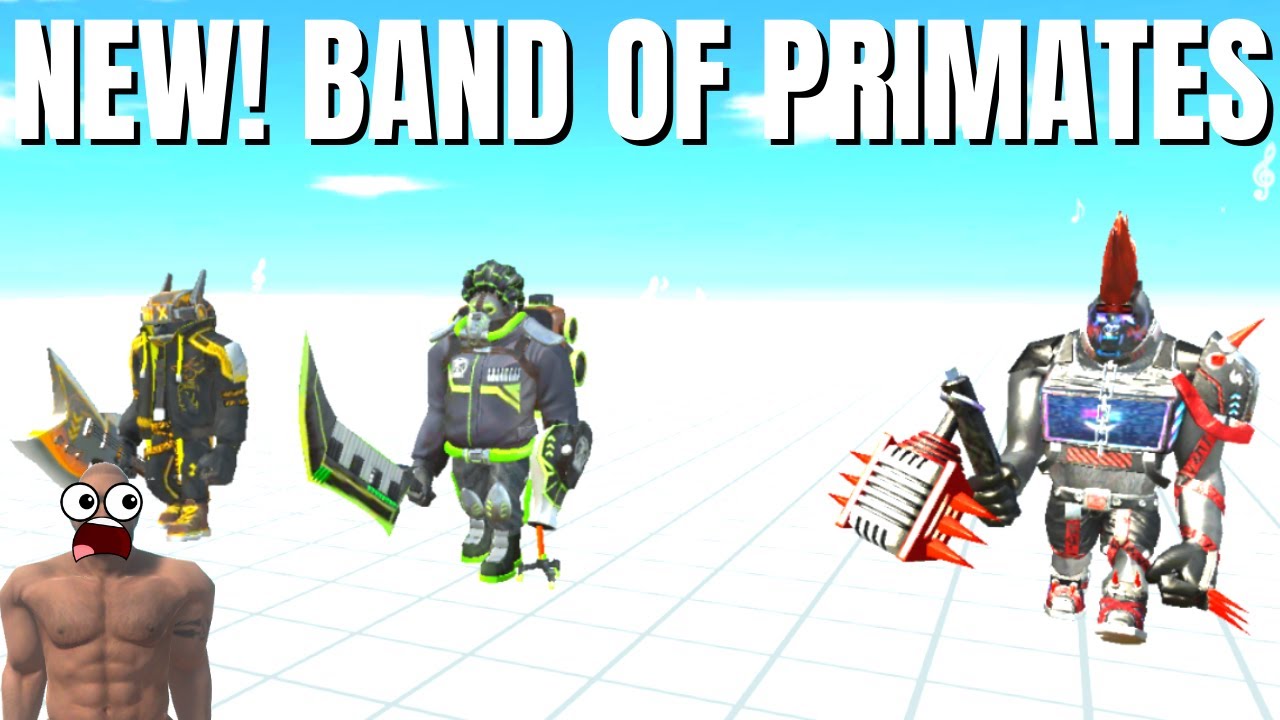 ARBS Mobile new UPDATE! - *New* BAND OF PRIMATES! vs THE Best Creatures! - ARBS