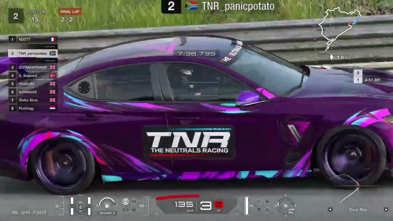Three wide for the win | Nordschleife Daily Race Chaos | GT7