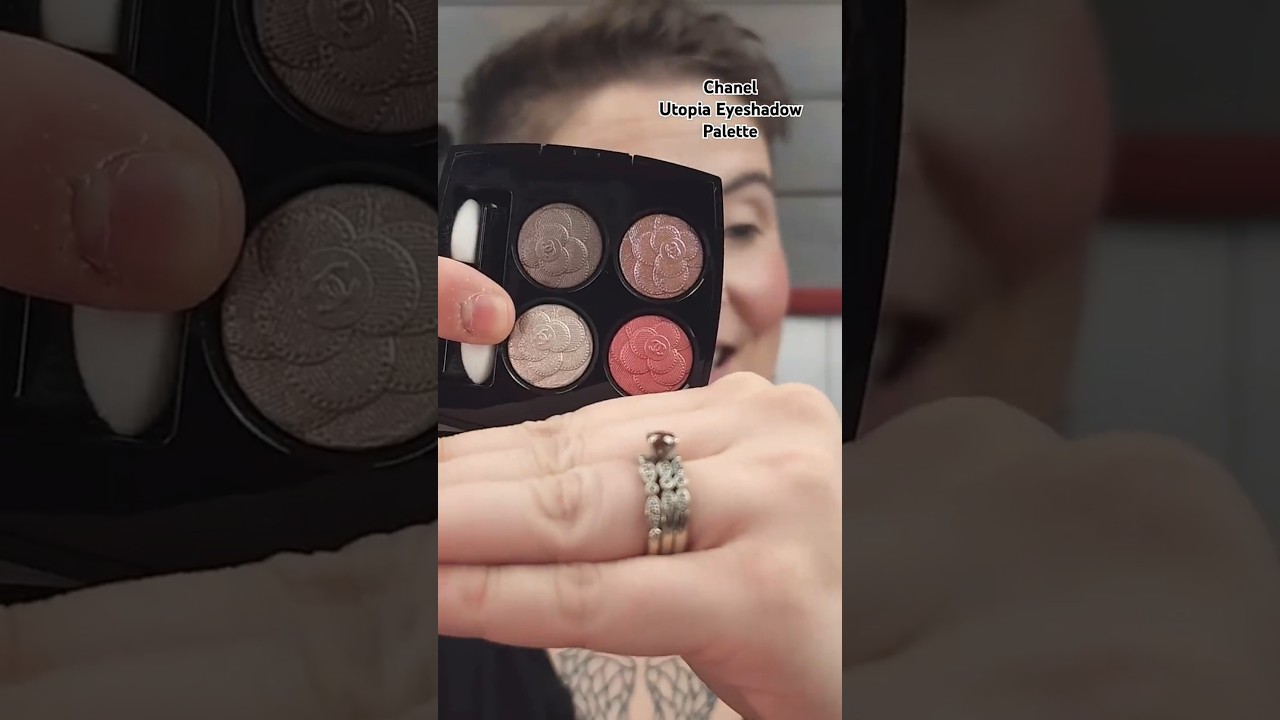 NEW Chanel Utopia Eyeshadow Palette ❤️ #chanelbeauty #luxurymakeup #beauty #newmakeup #chanel