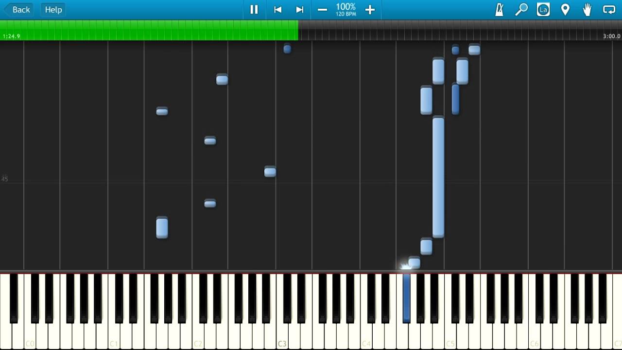 Pokemon Ruby/Sapphire | Verdanturf Town | Synthesia Tutorial
