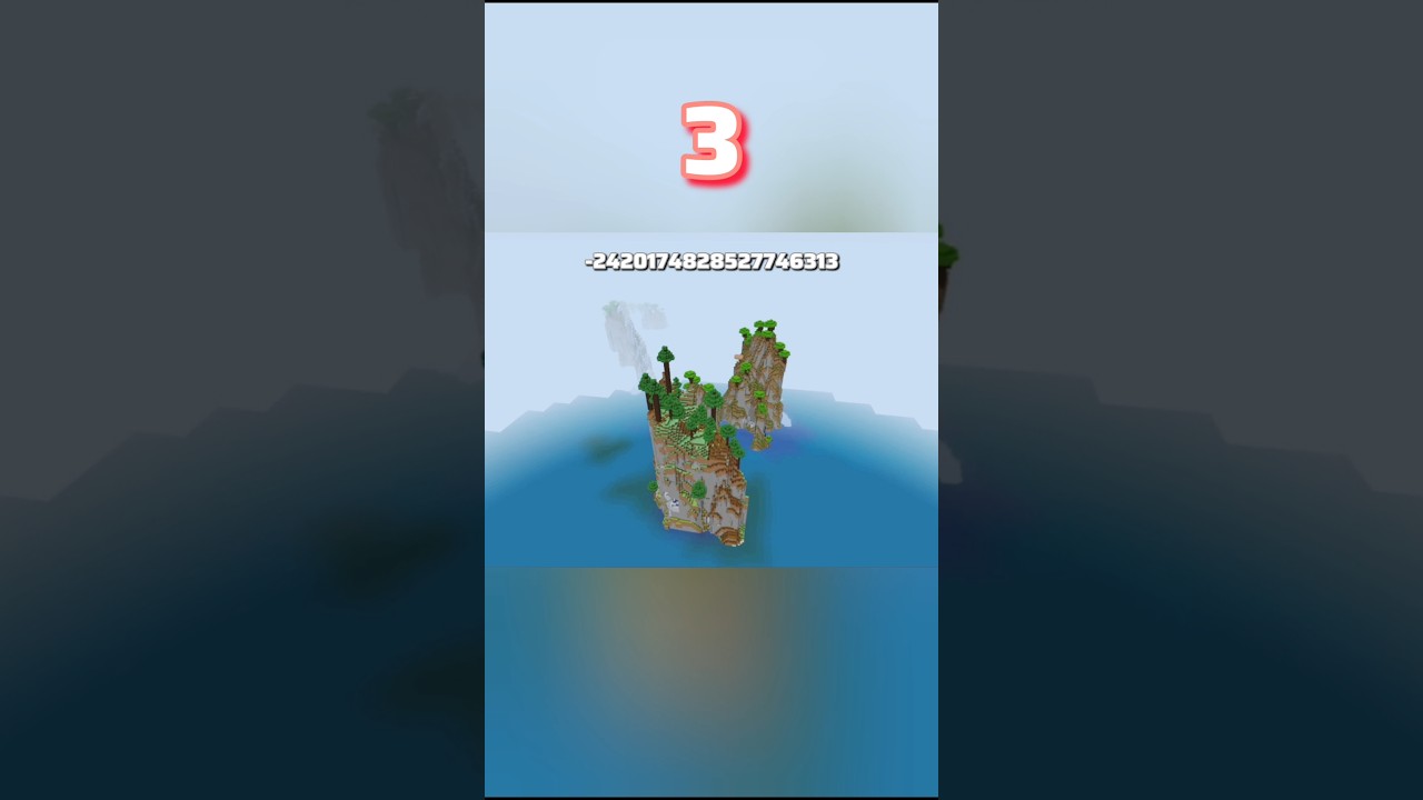 TOP 3 Best Minecraft Island Seeds Java & Bedrock 1.21 | Part 1 #seeds #island #minecraft