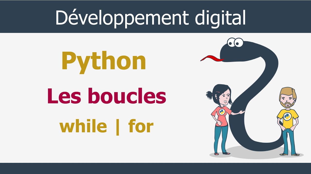 Python Darija V5  : Les boucles while et for