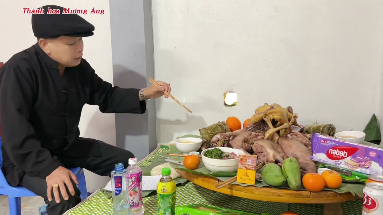 Toàn tập bài cũng tổ tiên khi năm hết tết đến của dân tộc thái (họ lò nhỏ) 