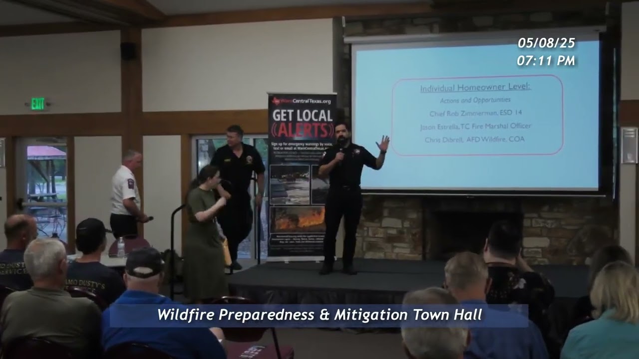 Wildfire Preparedness and Mitigation Townhall 8 May 2025