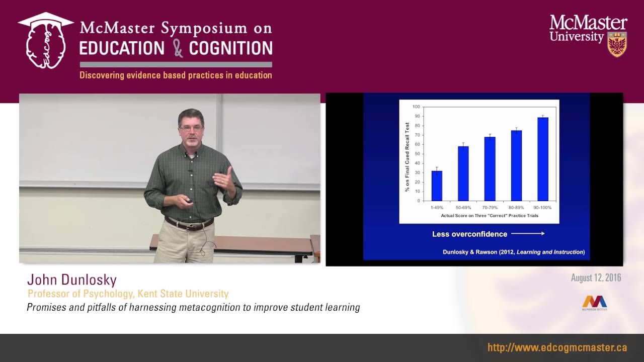 EdCog 2016 - John Dunlosky