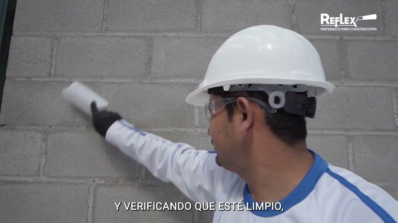 ¿Cómo instalar DecoBlock repello base y acabado Blanco Hueso? | Expertos a la obra con REFLEX