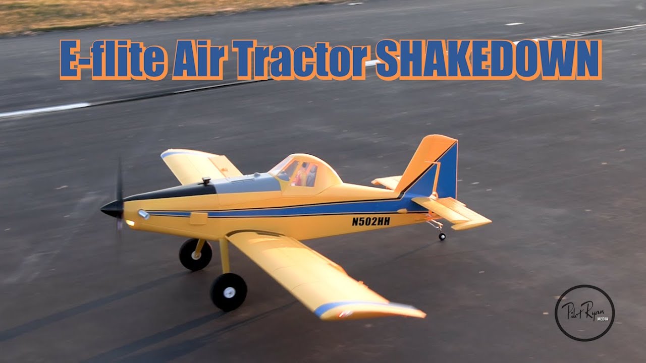 Air Tractor 1.5m BNF Basic with AS3X and SAFE Select Shakedown