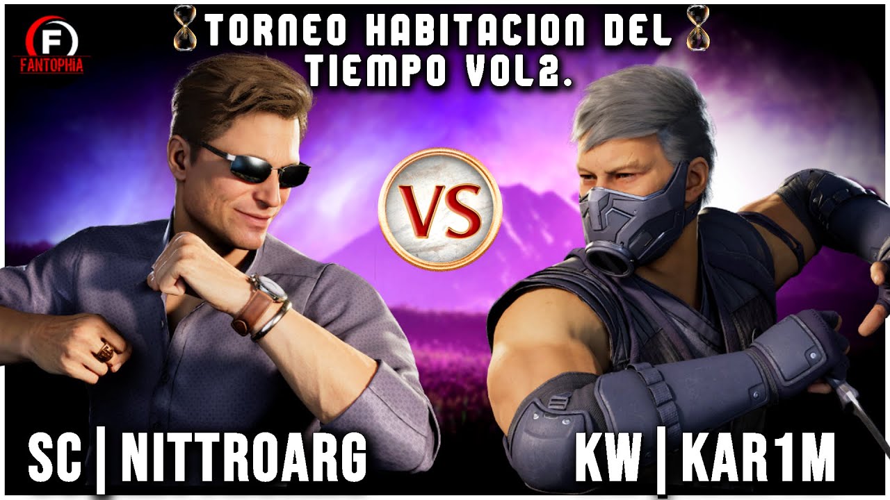 SC|NITTROARG (Johnny Cage) vs KW|KAR1M (Smoke) - TORNEO HABITACION DEL TIEMPO⏳VOL.2⏳ - Mk1