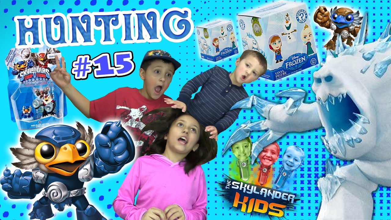 Покупка нового питомца в Walmart + Frozen Mystery Minis (Skylanders Trap Team Pet Vac Hunting/Con...
