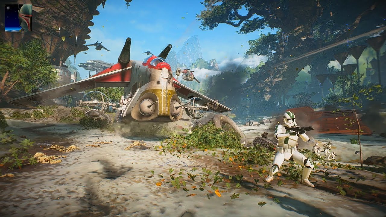 Star Wars Battlefront II - Galactic Assault Gameplay PS4 60fps (No Commentary)