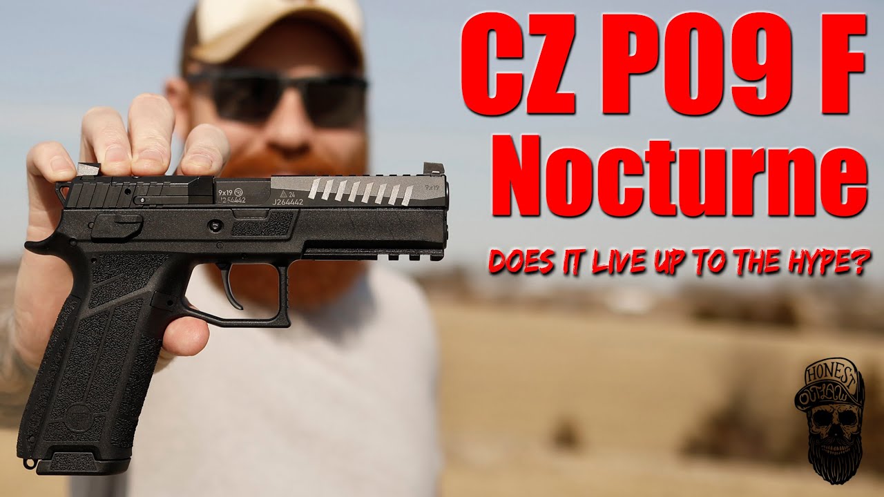 New CZ P09 F Nocturne First Shots: A Feature Packed Affordable DA/SA 9mm