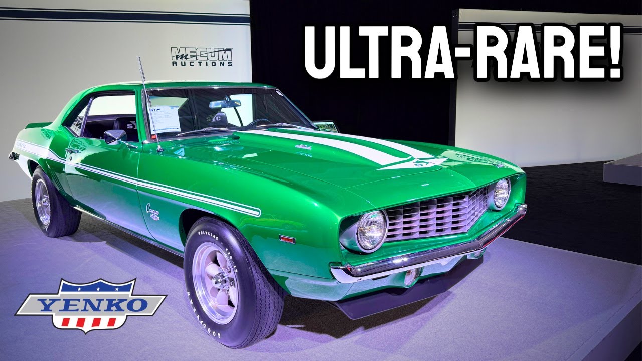 Decoding the RAREST 1969 Camaros at Mecum Kissimmee 2026