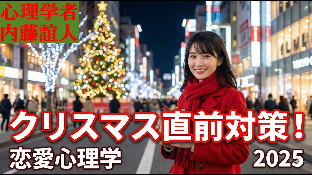 クリスマス直前対策恋愛心理学【恋愛は心理学だ！】
