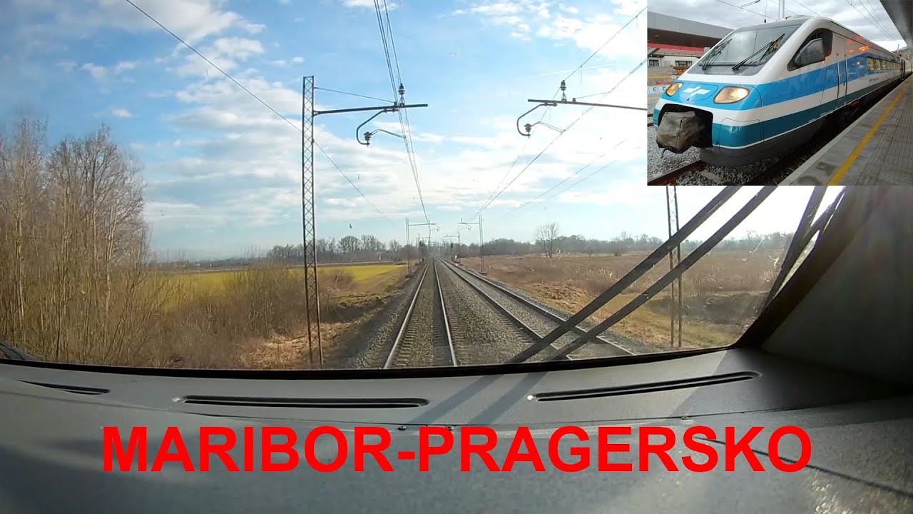 Cab ride 160km/h Maribor-Pragersko (Führestandmitsfahrt)