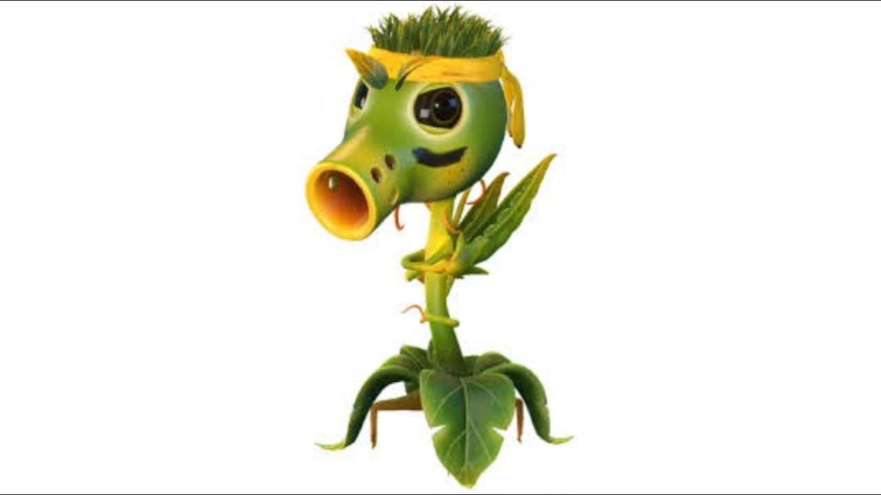 Playing as Commando Pea (In pvz gw2)