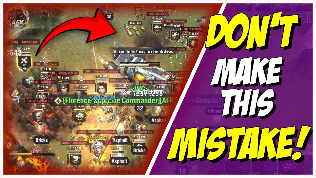 Dont Make This Mistake When Attacking Bases In Warpath
