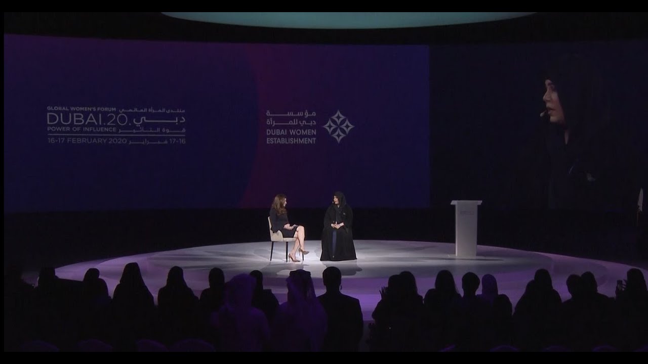 Global Women’s Forum Dubai 2020  - Her Highness Sheikha Latifa Bint Mohammed Bin Rashid Al Maktoum