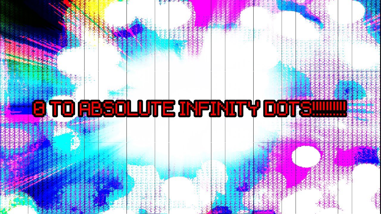 Counting to ABSOLUTE INFINITY Dots!!!!!!!