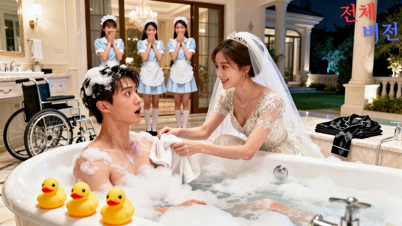 💕CEO는 장애인 연기로 신혼 아내를 시험했지만. 그런데 그녀는 싫어하지도 않고 정성껏 씻겨줬다! 그 순간, CEO는 그녀에게 완전히 반했다!#cdrama #드라마 #kdrama