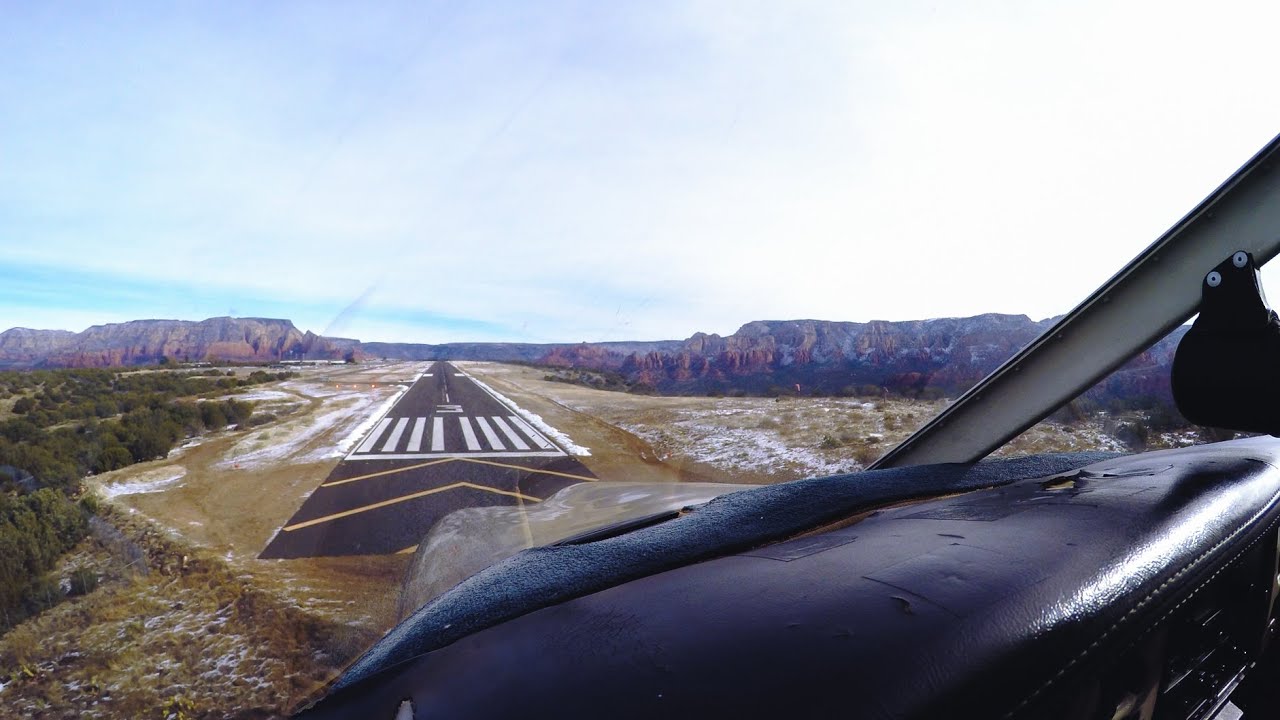 Landing at Sedona airport