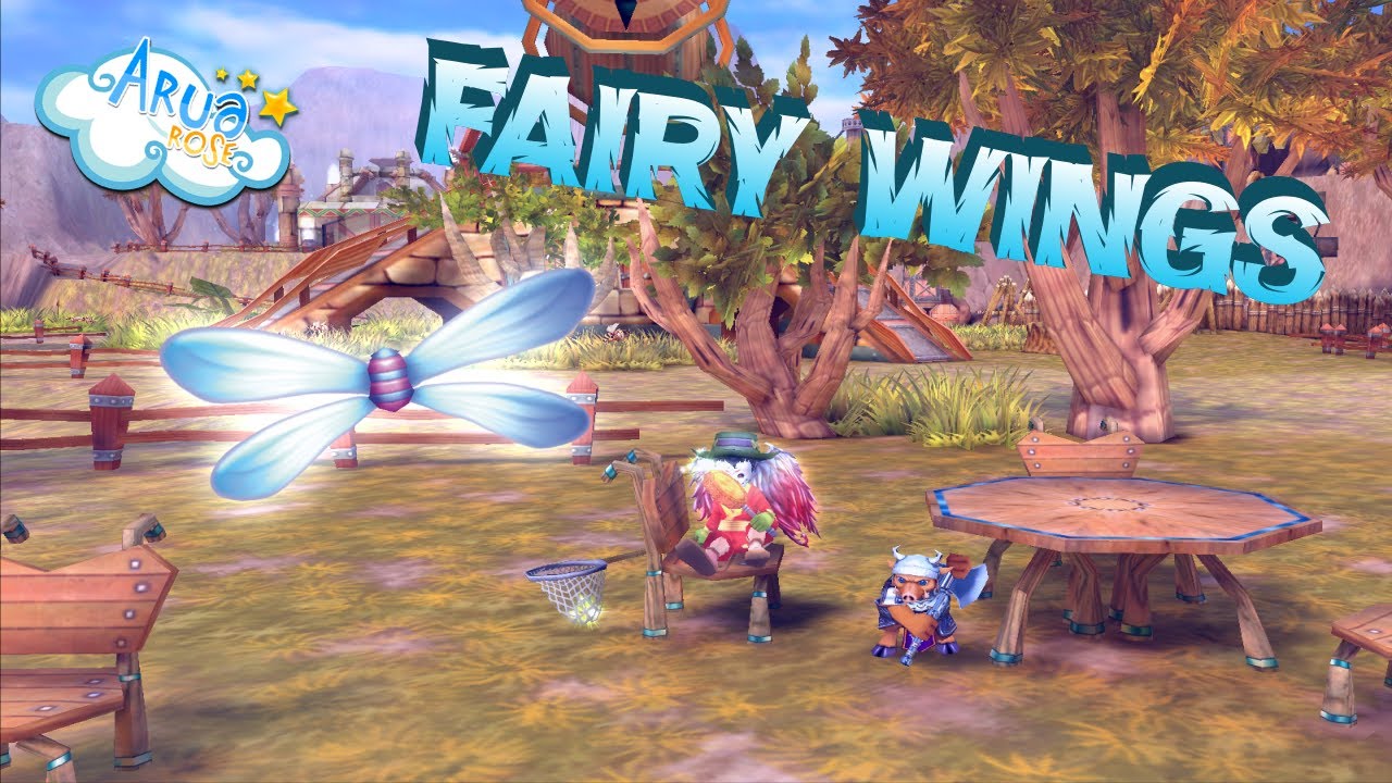 AruaROSE Crafting Fairy Wings