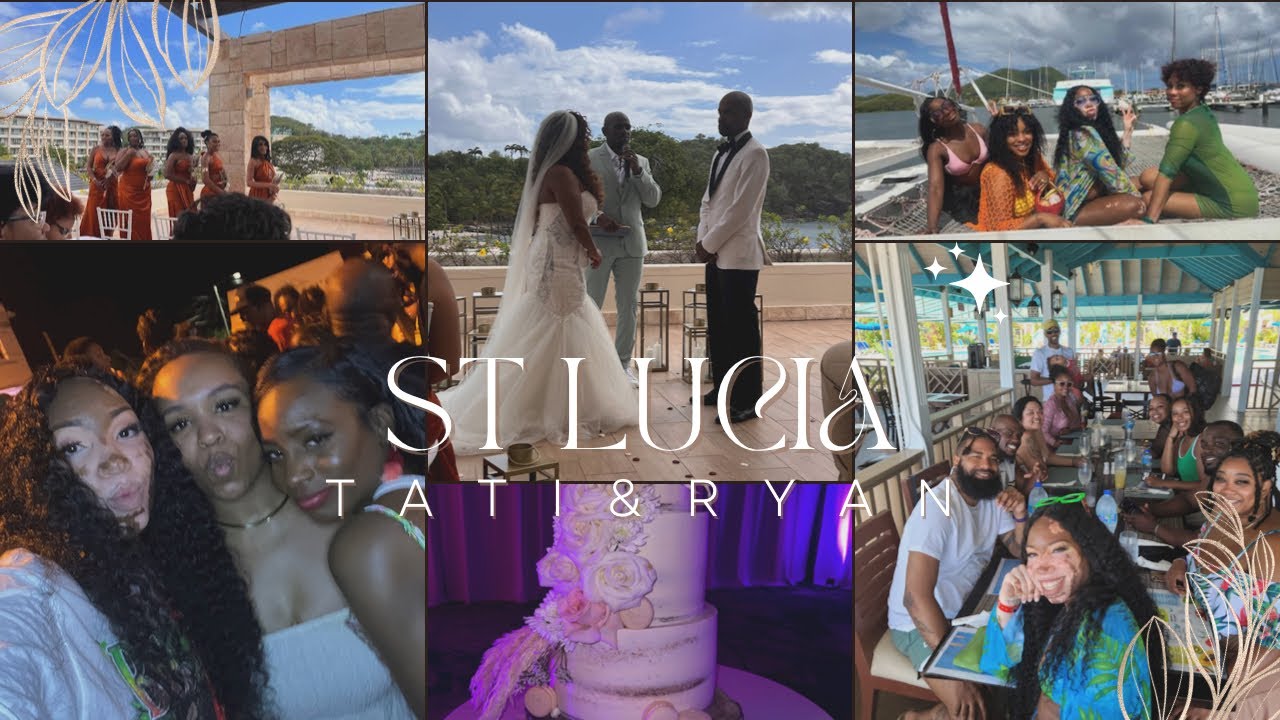 Travel Vlog | St. Lucia | Wedding