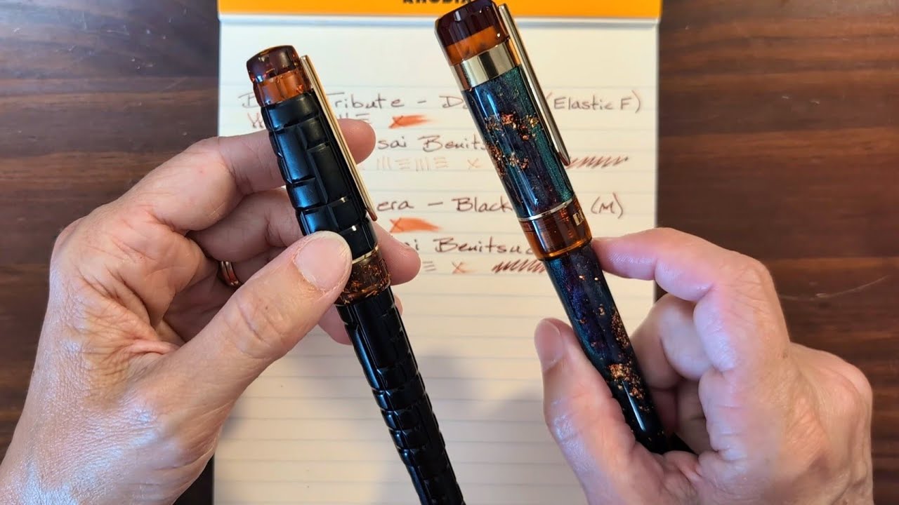 New Benu Tribute and Tessera Fountain Pens