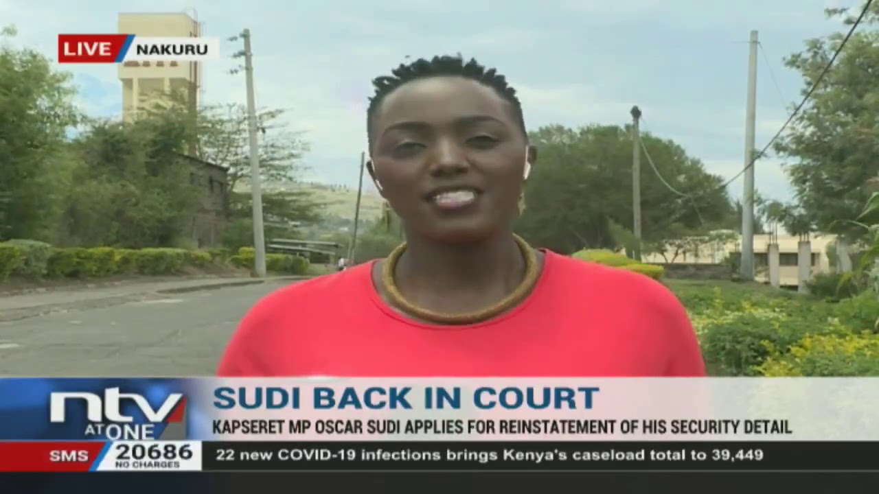 MP Oscar Sudi wants his security detail reinstated