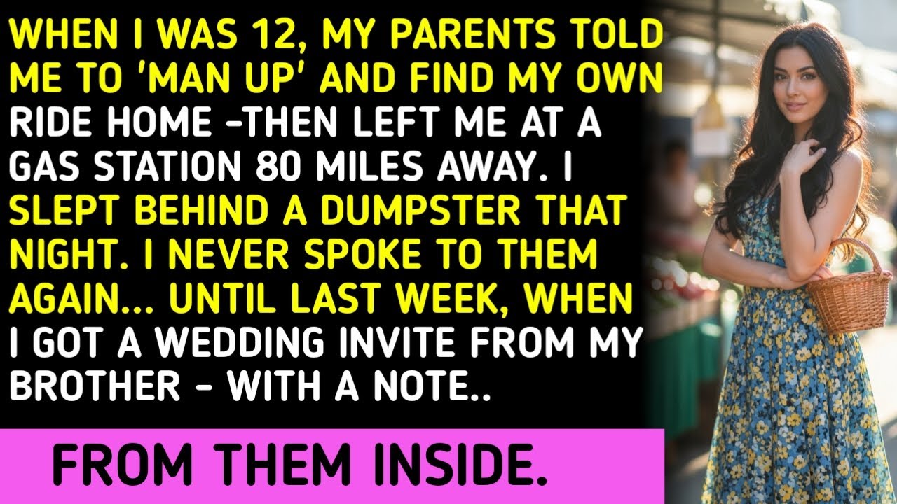 When I Was 12, My Parents Told Me To 'Man Up' And Find My Own Ride Home -Then Left Me At A Gas Stat